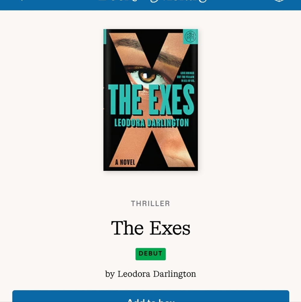 The Exes Novel by Leodora Darlington